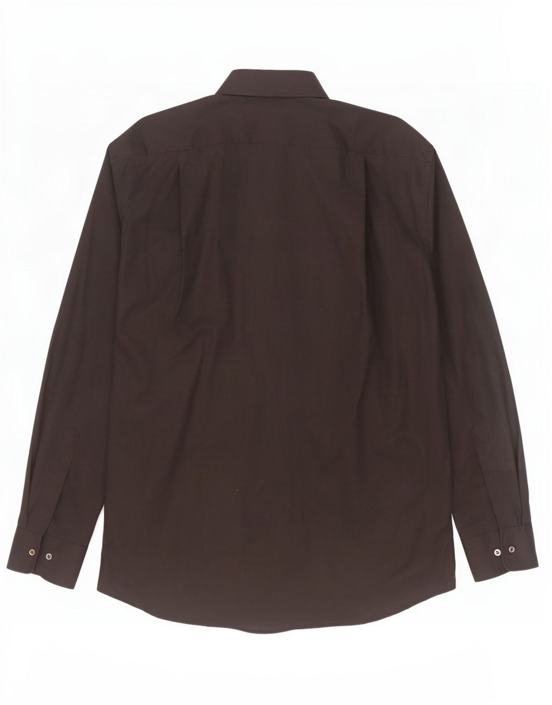 Camisa masculina Hugo Boss tamanho 44 17 1/2 XL algodão preto