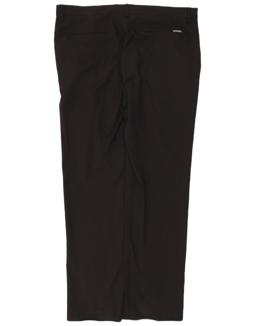 ADIDAS Mens Adizero Straight Chino Calças W38 L34 Poliéster Preto