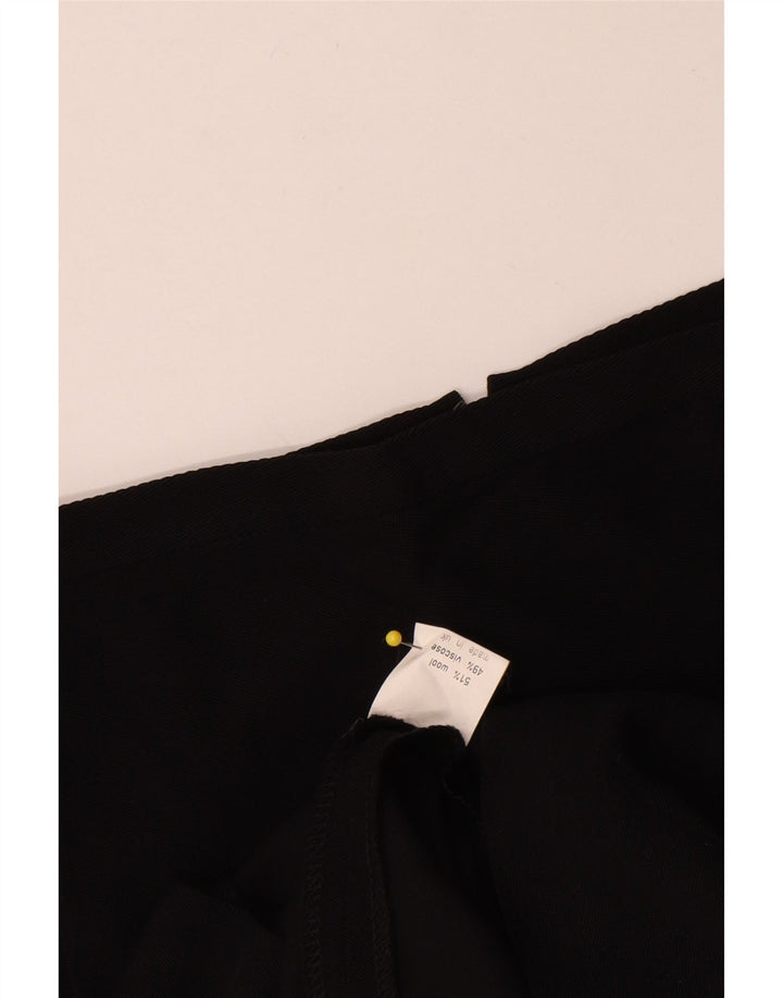 Saia feminina vintage linha A W30 viscose preta média