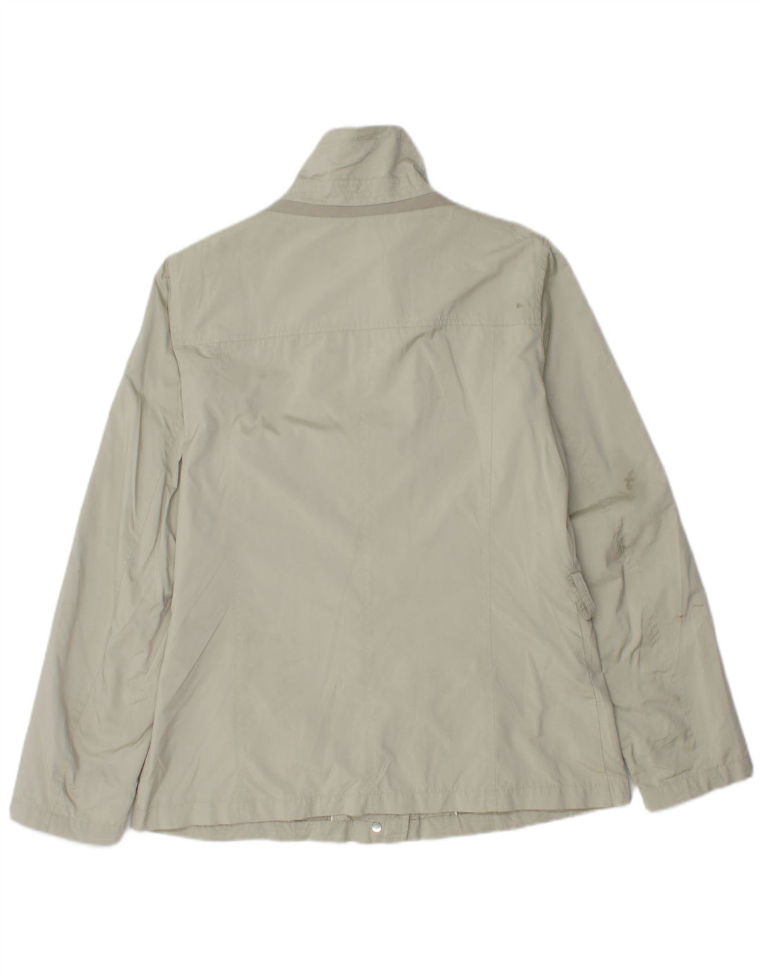Jaqueta utilitária feminina Geox UK 14 poliéster cinza grande