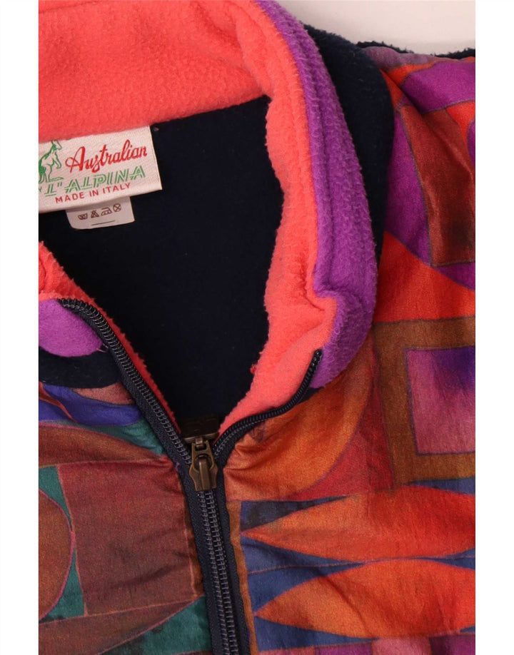Jaqueta de lã feminina AUSTRALIAN L'ALPINA IT 54 2XL multicolorida geométrica