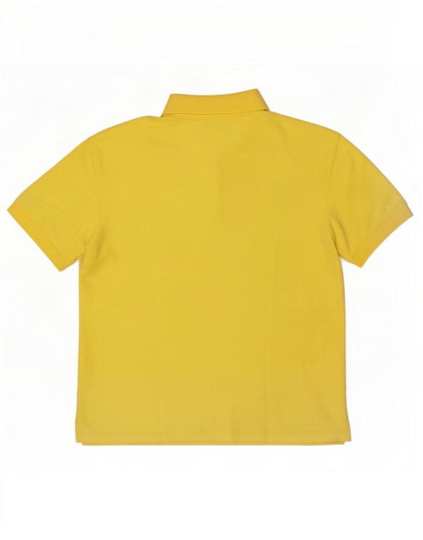 Camisa polo masculina Fila IT 52 grande amarelo