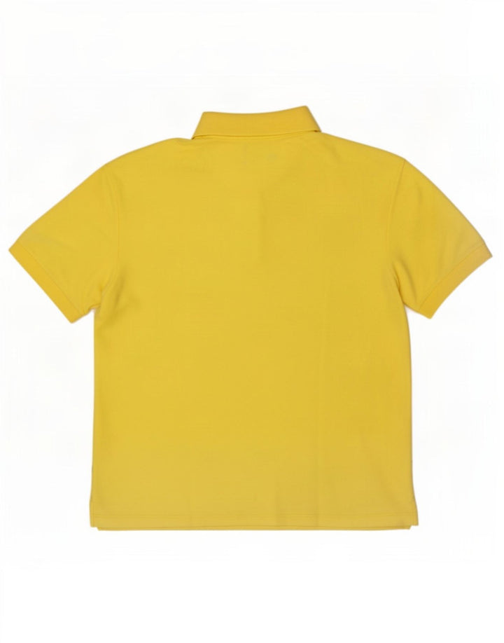 Camisa polo masculina Fila IT 52 grande amarelo