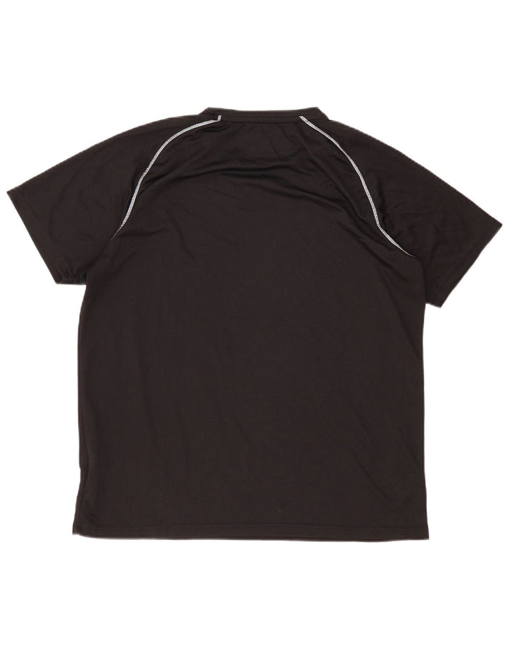 Camiseta masculina IsoCool Mountain Warehouse Top XL poliéster preto