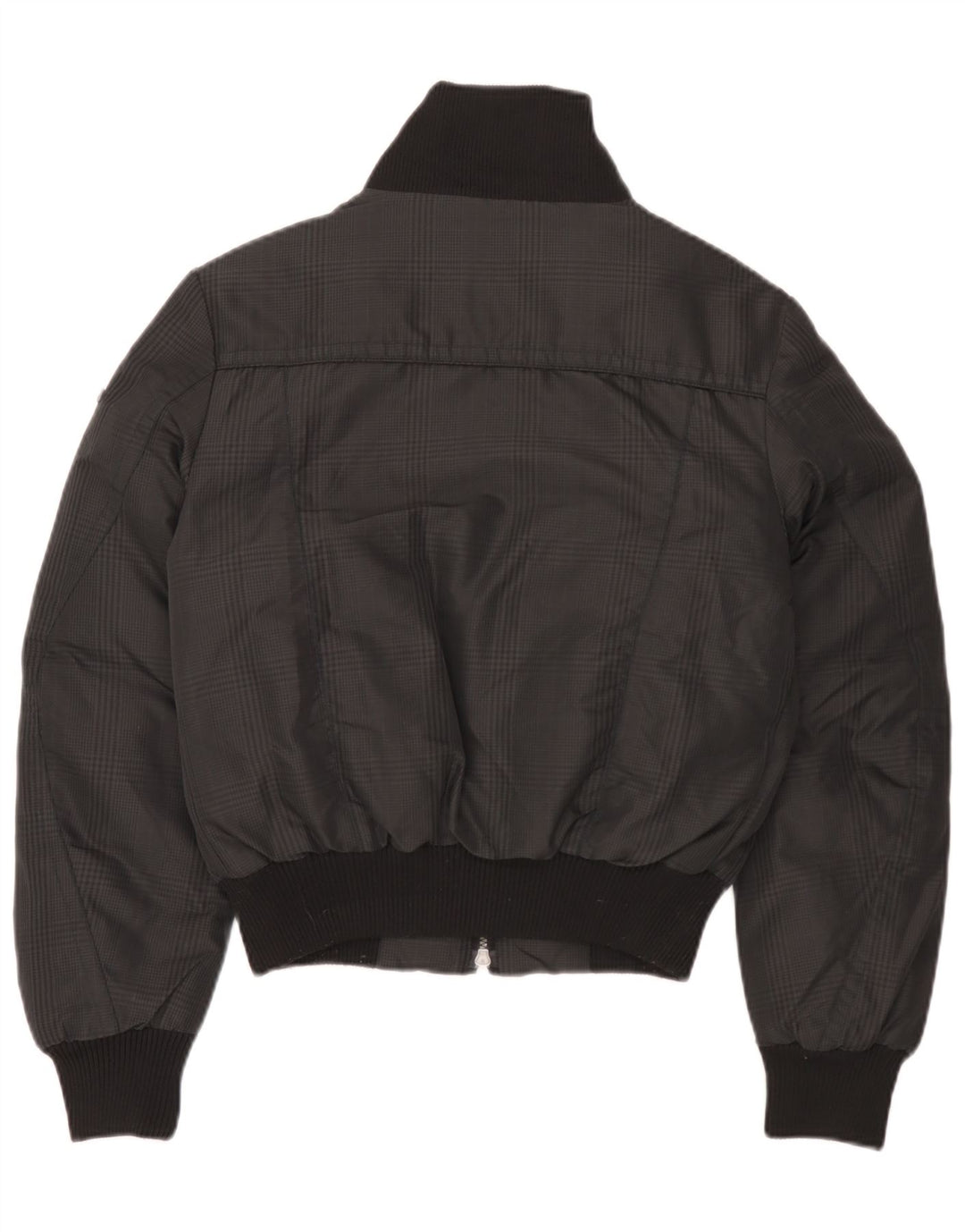 Jaqueta masculina bomber acolchoada PEUTEREY IT 46 pequena cinza houndstooth poliamida