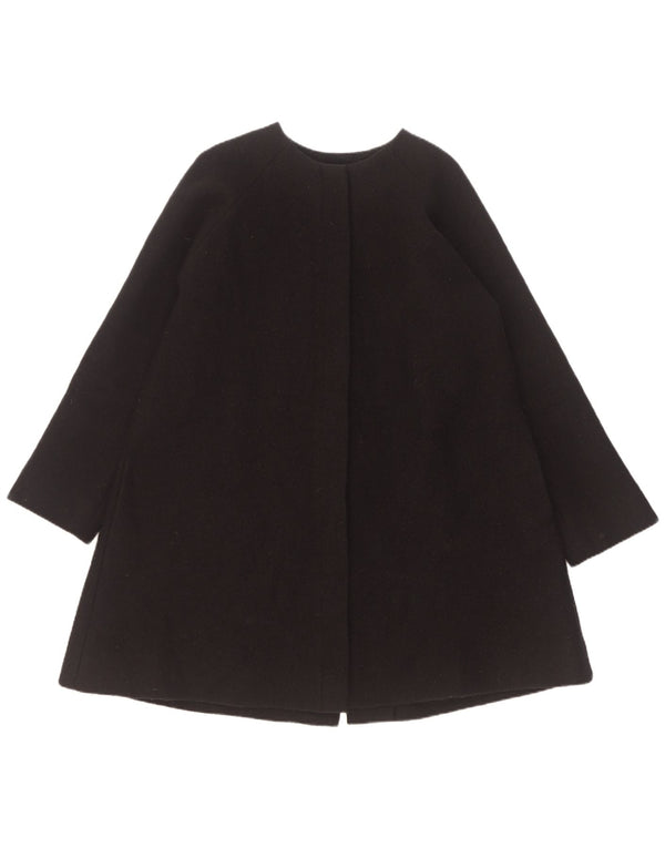 Sobretudo feminino Cos Oversized EU 36 Lã Preta Pequena