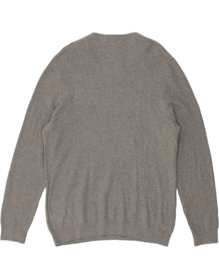 DACK'S Womens Boat Neck Jumper Sweater UK 20 2XL Grey Cotton Vintage Dack's and Second-Hand Dack's from Messina Hembry 