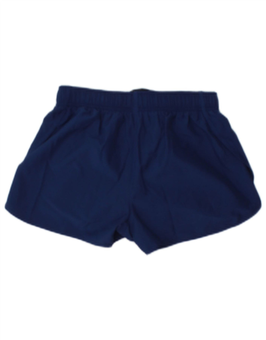 Shorts esportivos femininos ASICS UK 6 XS azul marinho poliéster