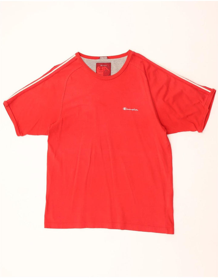 Camiseta masculina Champion 2XL algodão vermelho