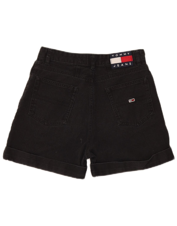 Shorts jeans feminino Tommy Hilfiger W28 médio preto