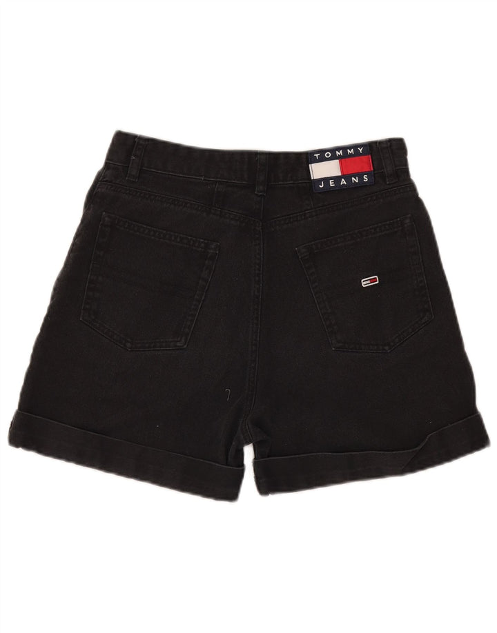 Shorts jeans feminino Tommy Hilfiger W28 médio preto