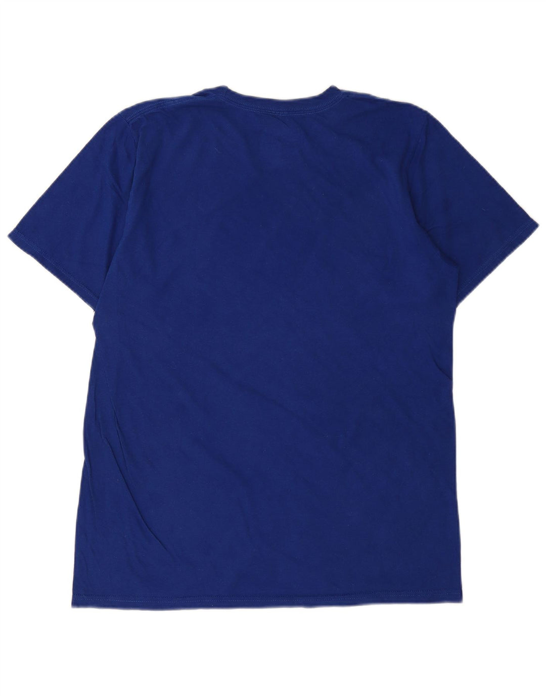 ADIDAS Mens Graphic T-Shirt Top Médio Algodão Azul