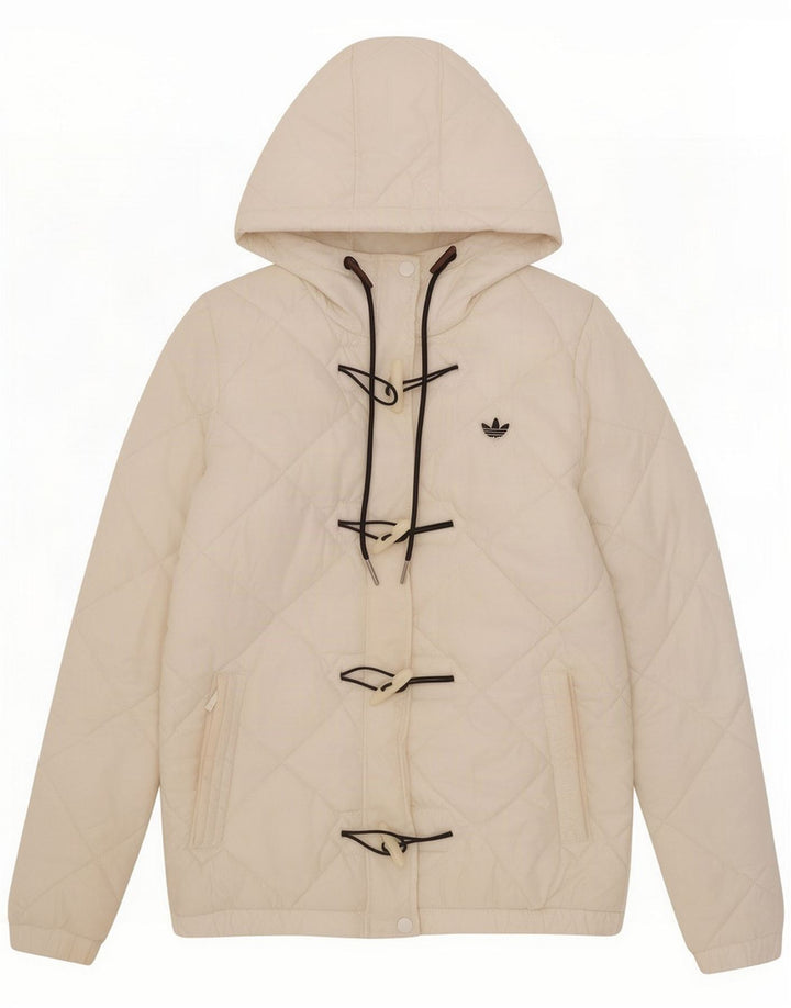Jaqueta acolchoada feminina Adidas EU 34 Small White Sports