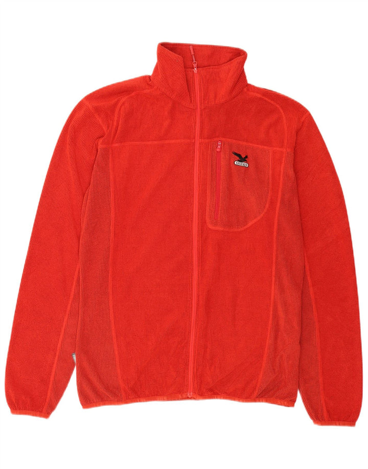 Jaqueta de lã masculina SALEWA EU 52 XL vermelho