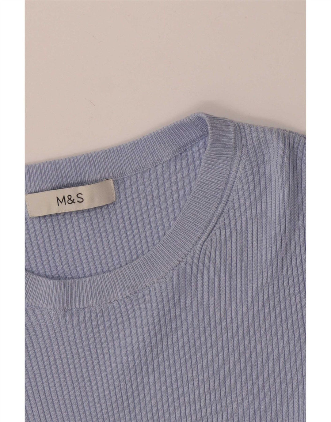 Camiseta feminina Marks & Spencer UK 6 XS azul