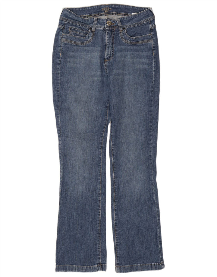 Lee Womens Riders Bootcut Jeans US 10 Grande W30 L30 Azul Algodão