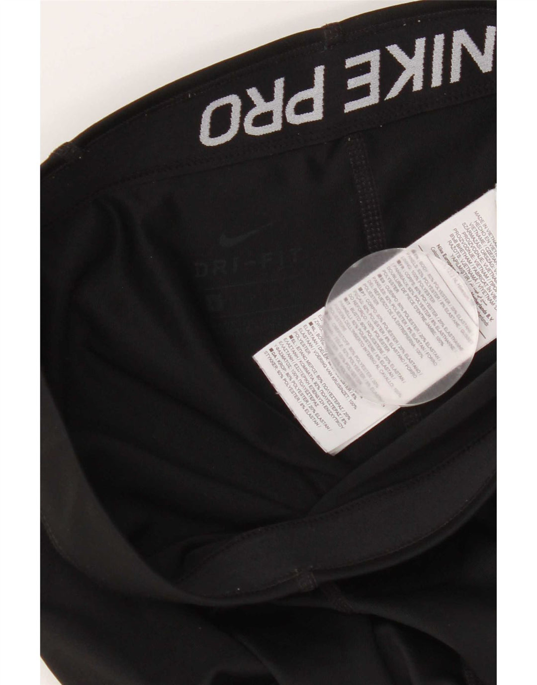 Leggings Nike Capri Graphic UK 8 Pequenas Pretas Poliéster