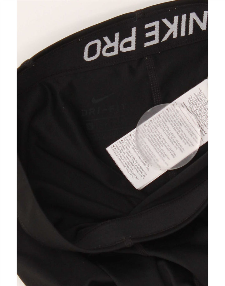 Leggings Nike Capri Graphic UK 8 Pequenas Pretas Poliéster