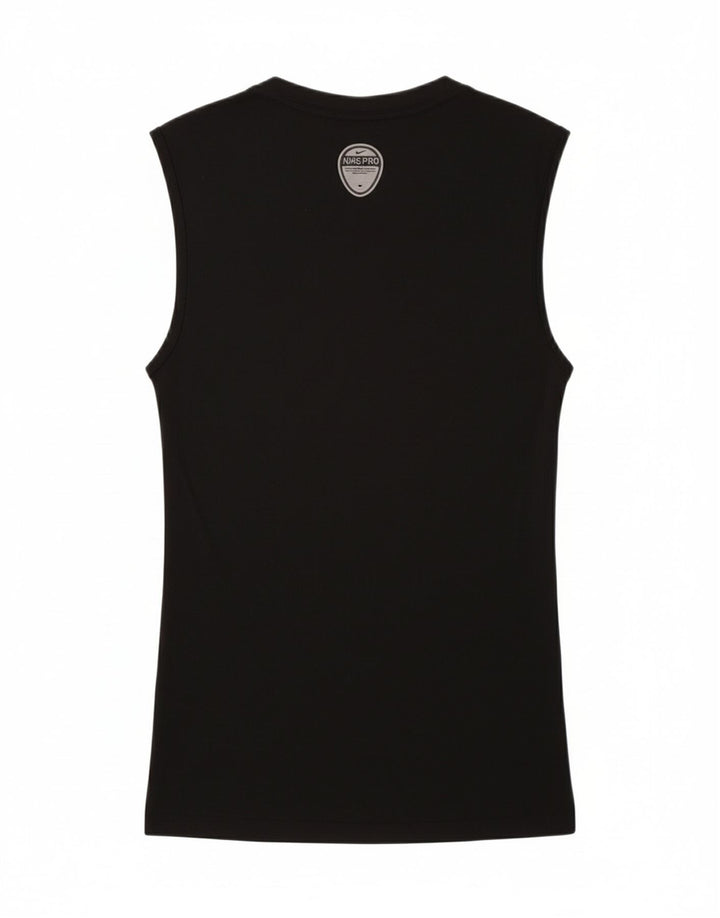 NIKE Womens Vest Top UK 18 XL Black Vintage Nike and Second-Hand Nike from Messina Hembry 