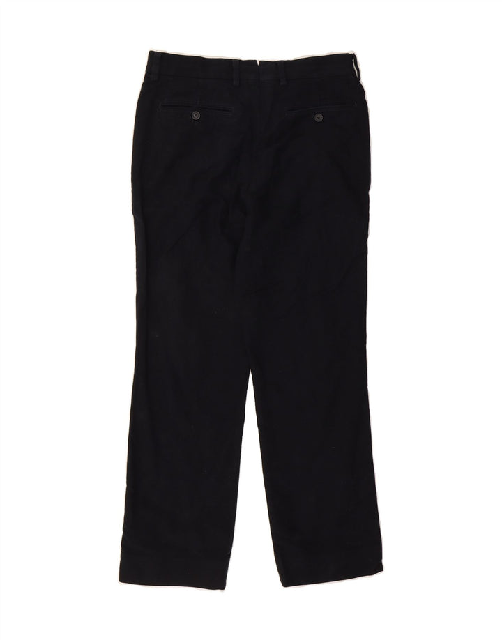 BODEN Womens Straight Chino Trousers W30 L28 Navy Blue Cotton Vintage Boden and Second-Hand Boden from Messina Hembry 