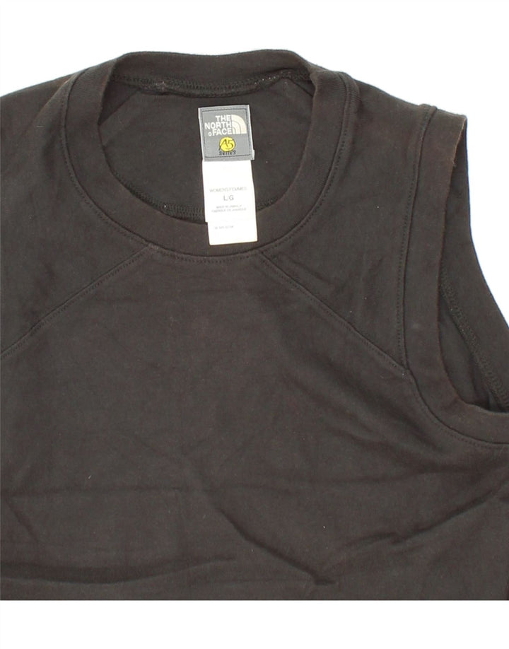 Colete feminino THE NORTH FACE UK 14 grande algodão preto