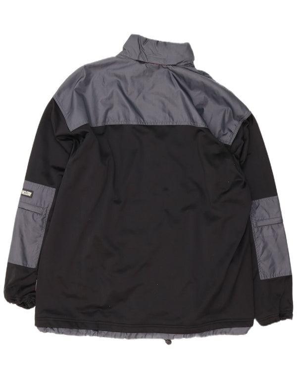Jaqueta utilitária masculina Herod Sport UK 42 XL preto Colourblock poliéster