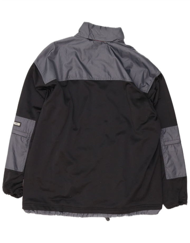 Jaqueta utilitária masculina Herod Sport UK 42 XL preto Colourblock poliéster