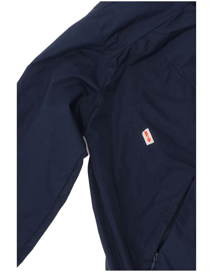 Jaqueta bomber com capuz para meninos KANGOL 7-8 anos azul marinho poliéster