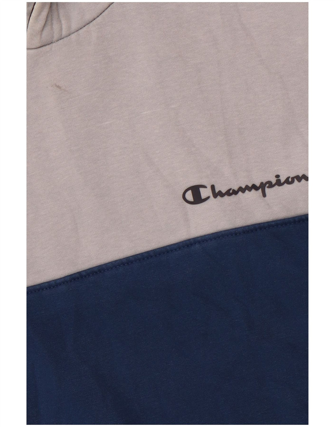 CHAMPION Suéter masculino com capuz XL algodão colorblock multicolorido