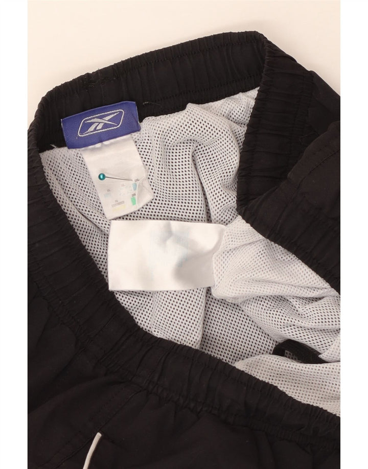 Shorts esportivos masculinos Reebok XL poliéster preto