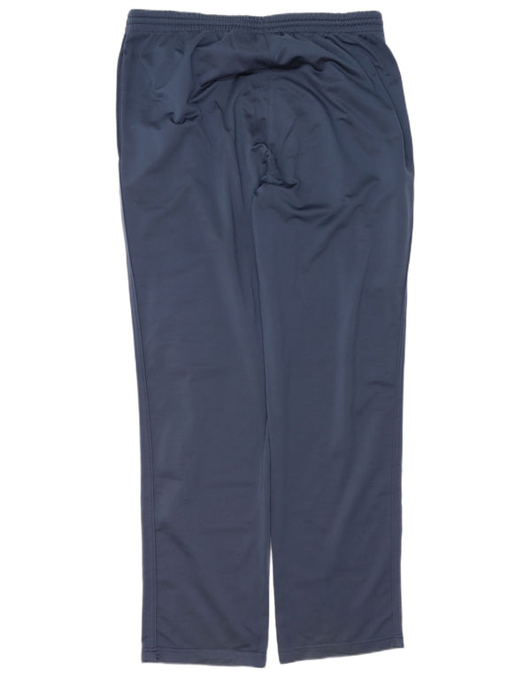 Calça de treino masculina Diadora UK 46 2XL poliéster azul marinho