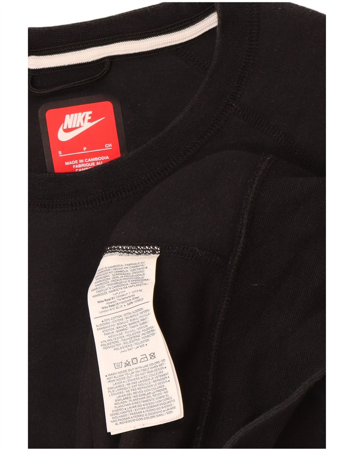 Nike moletom masculino jumper pequeno algodão preto