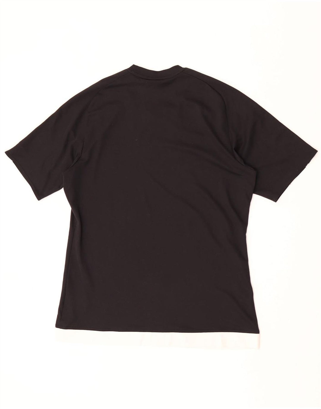 Adidas Mens Climalite Camiseta Top Médio Poliéster Preto