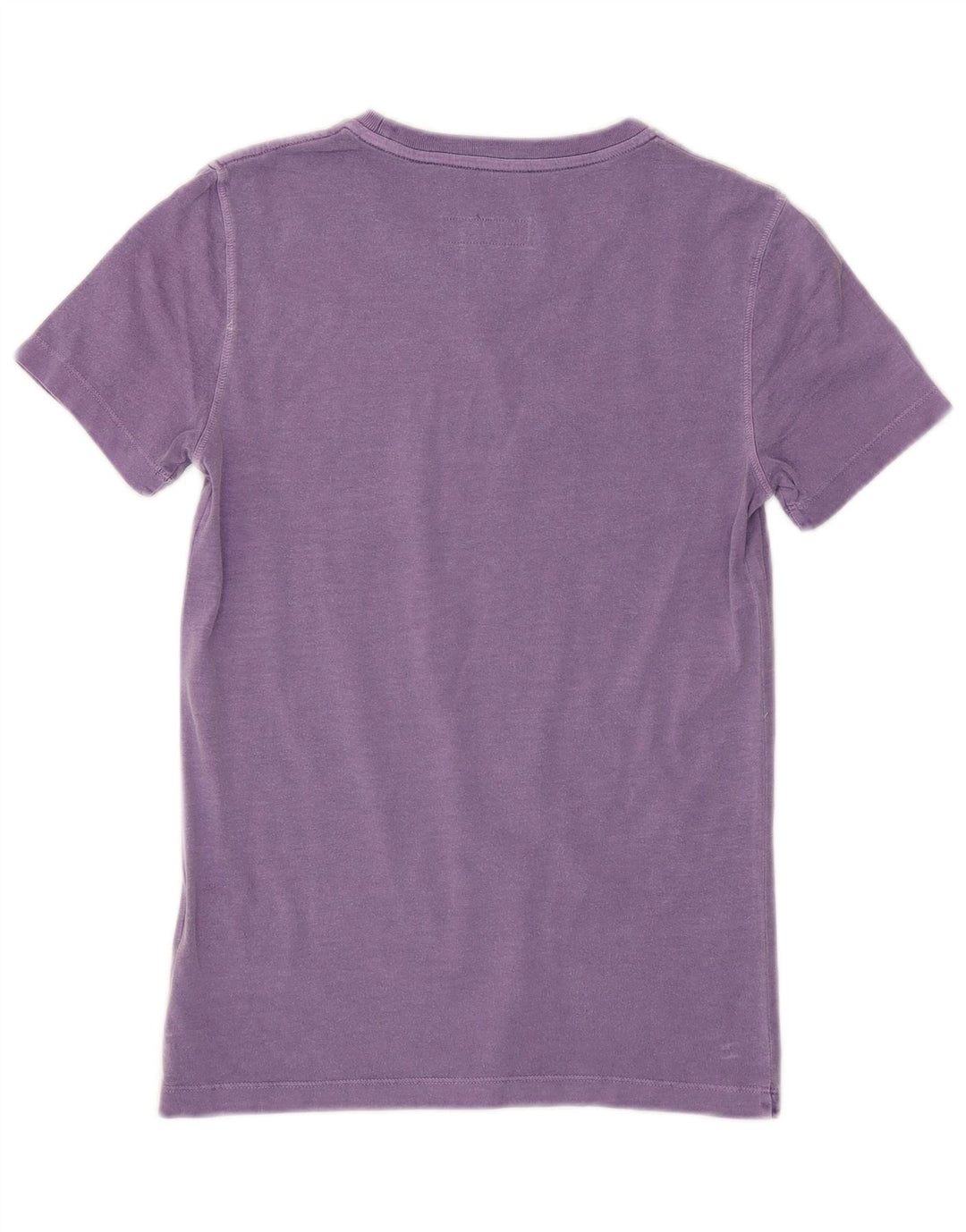 Camiseta feminina gráfica DIESEL UK 10 algodão roxo pequeno