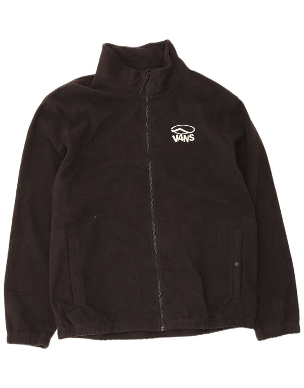 Jaqueta Vans Masculina Graphic Fleece UK 42 XL Preto Poliéster