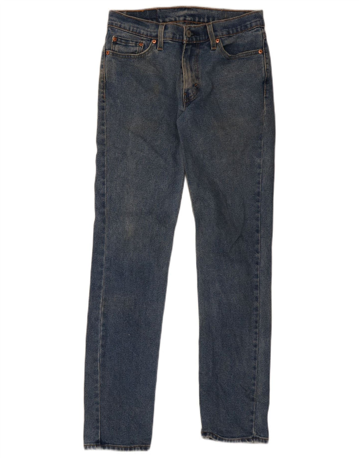 Levi's Masculino 511 Slim Jeans W30 L32 Azul Algodão