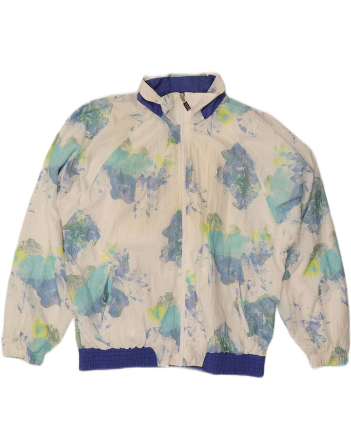 SERGIO TACCHINI Jaqueta feminina oversized de treino IT 48 XL branca