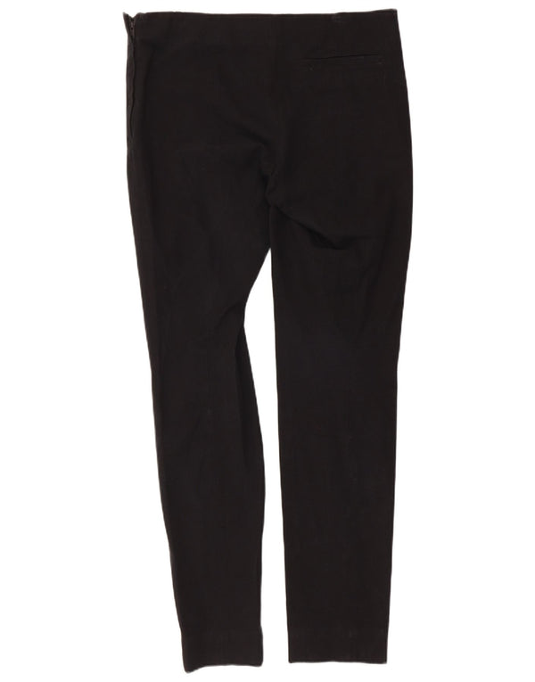 Calça feminina casual skinny Cos EU 42 grande W34 L34 algodão preto