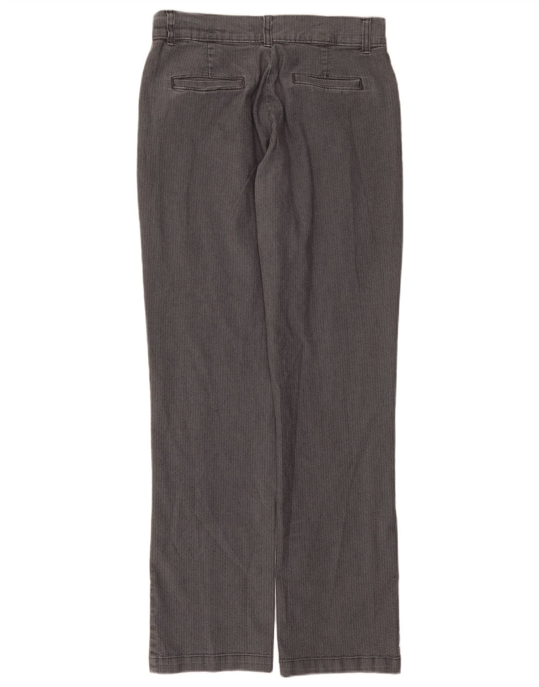 Calça casual feminina LEE Riders US 8 médio W30 L32 cinza espinha de peixe