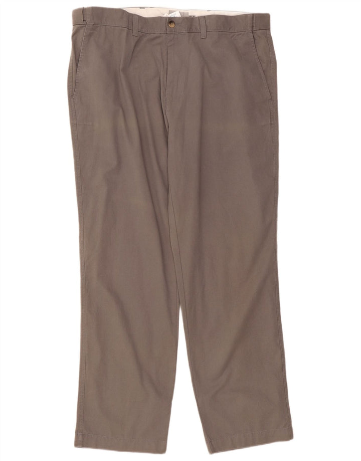 Calça Chino Masculina Marks & Spencer Regular Fit W40 L31 Algodão Cinza