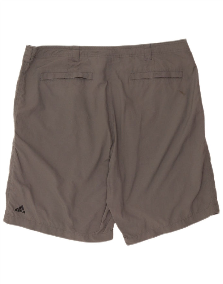 Adidas Masculino Casual Shorts XL W38 Cinza Poliéster