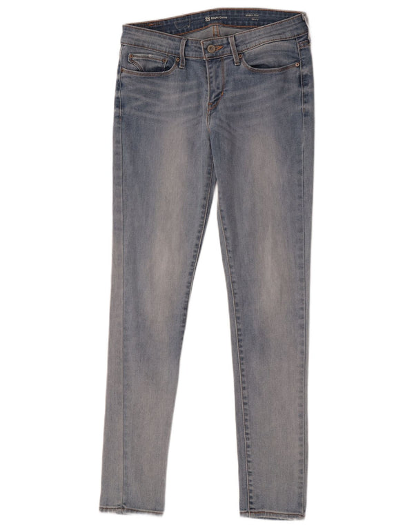 Calça jeans feminina Levi's Slight Curve Modern Rise Skinny W28 L32 Azul Algodão
