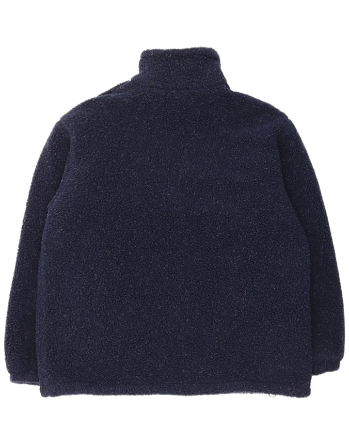 Jaqueta de lã masculina Bronte UK 42 XL poliéster azul marinho