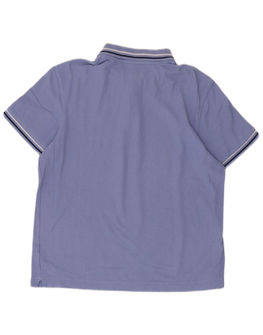 Camisa polo masculina Lotto pequena listrada azul