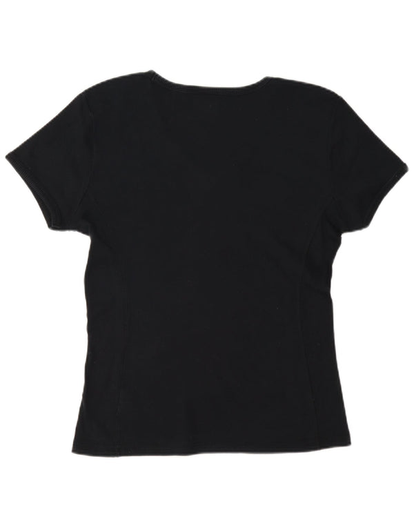 Camiseta feminina Champion Heritage Classics UK 18 XL azul marinho algodão