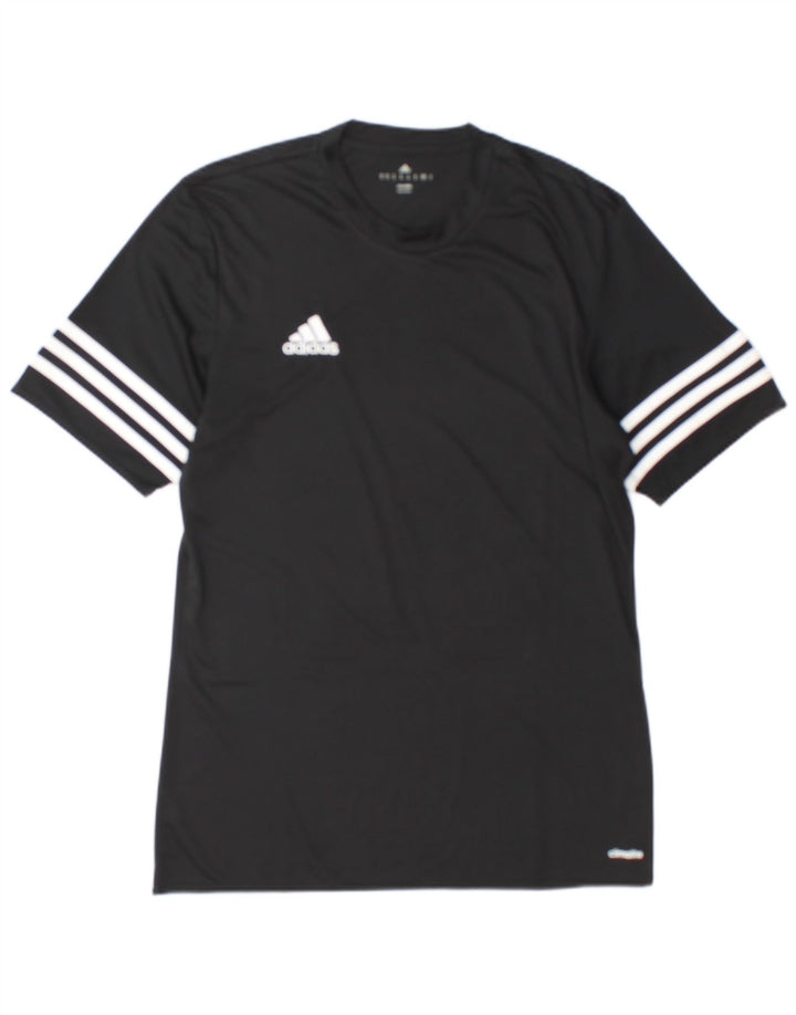 Camiseta Adidas Masculina Climalite Top Médio Preto