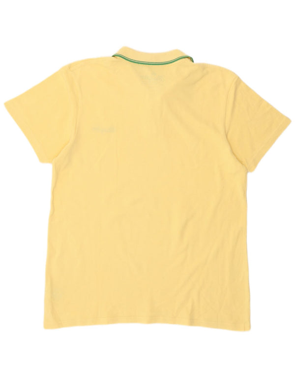 Camisa polo masculina Wrangler grande algodão amarelo