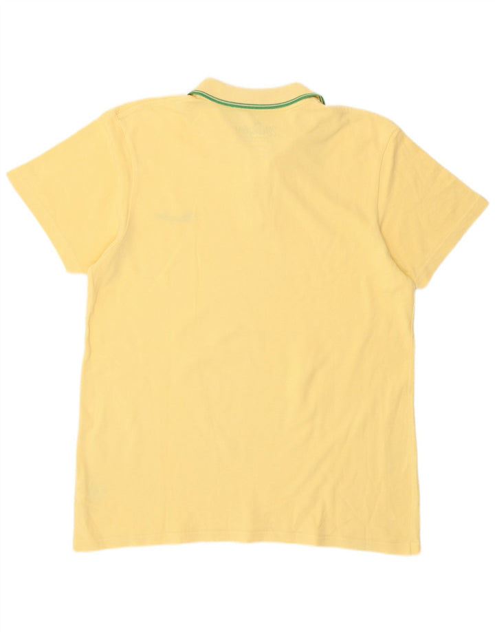 Camisa polo masculina Wrangler grande algodão amarelo