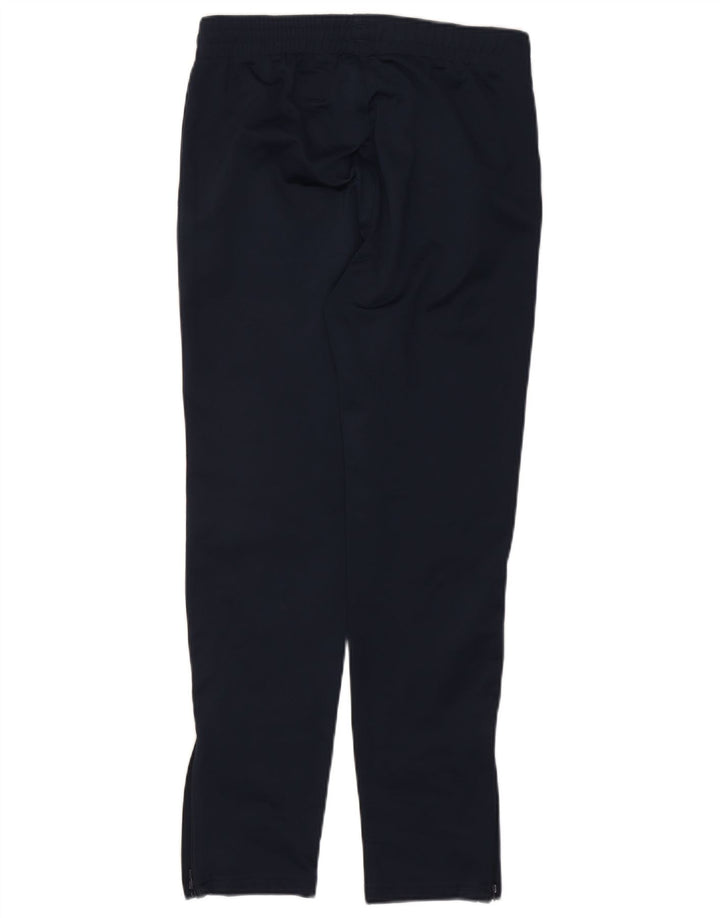 Calça de treino masculina LOTTO pequena azul marinho poliéster