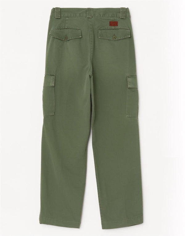 Calça Cargo Cônica Masculina Rifle W28 L30 Verde